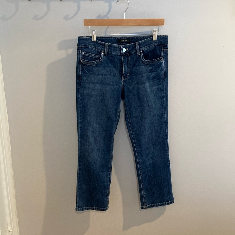 2/$30 💙 Cropped jeans 💙 White House Black Market 💙 size 8